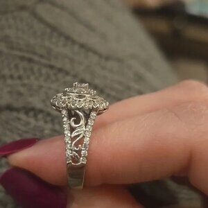 14K Diamond Floral Ring 🌸 by Simply Vera Vera Wang